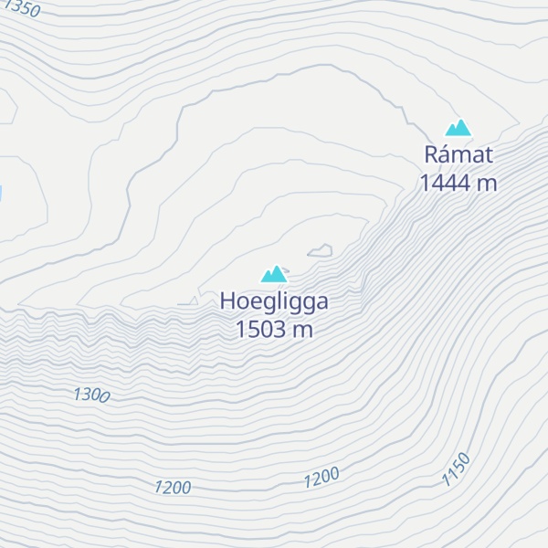Map of Hoegligga