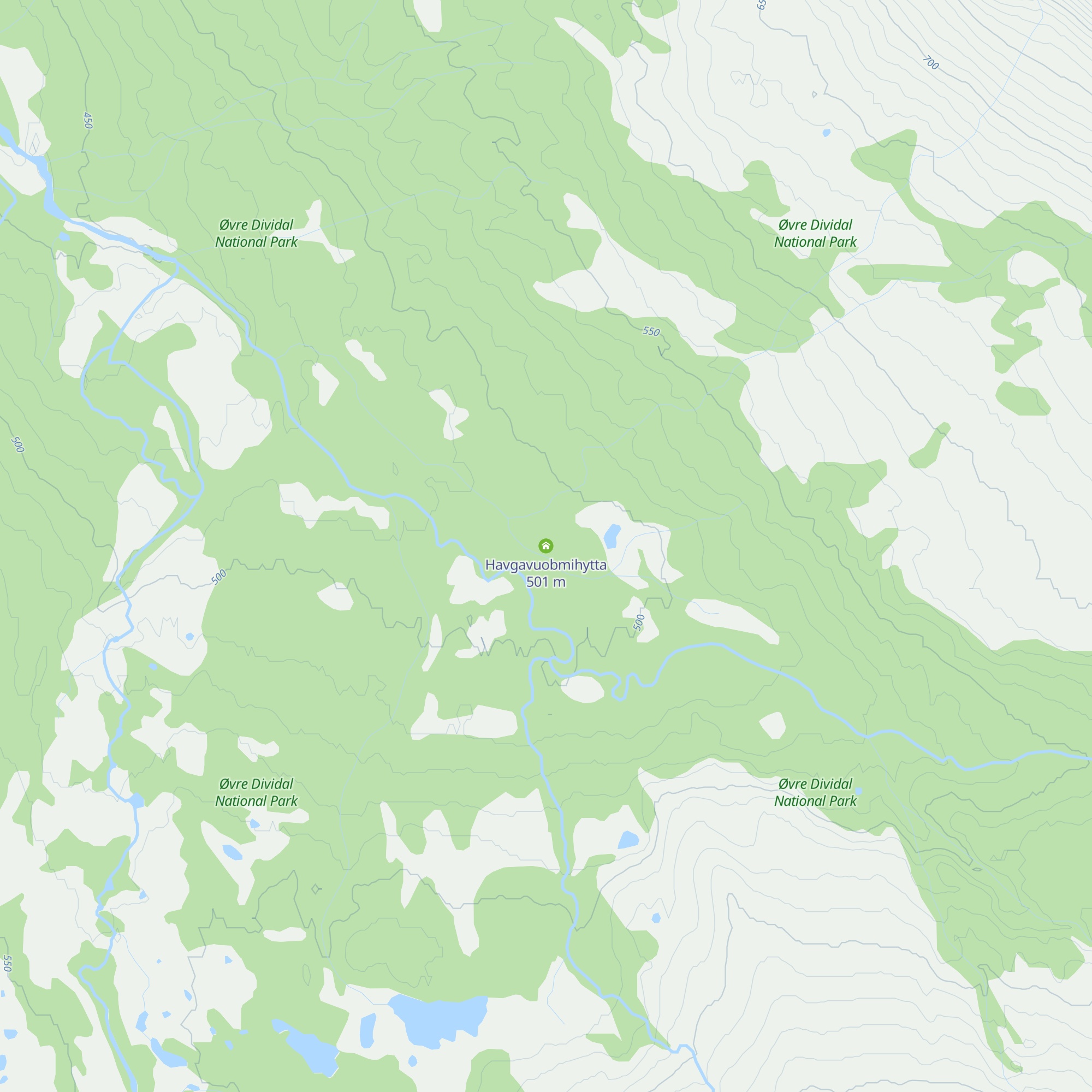 Havgavuobmihytta map