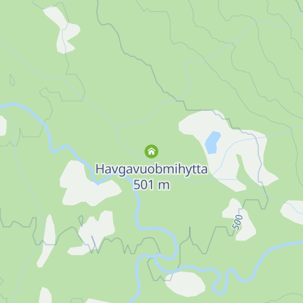 Map of Havgavuobmihytta