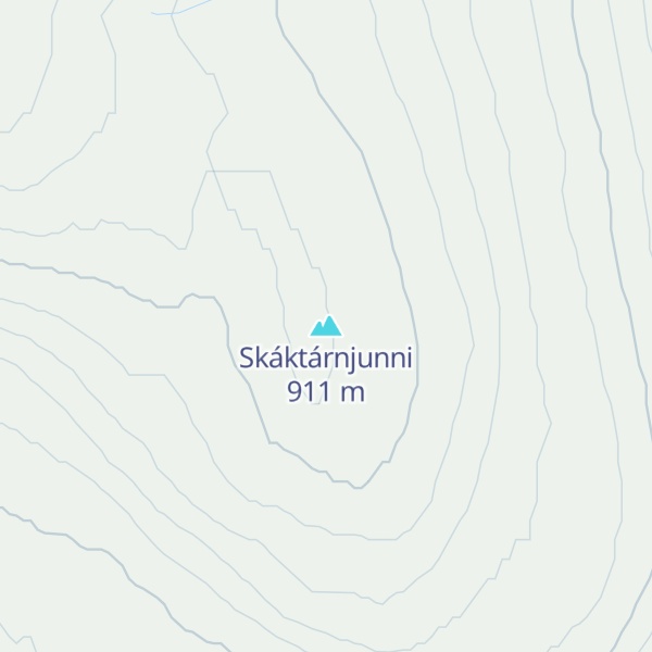 Map of Skáktárnjunni