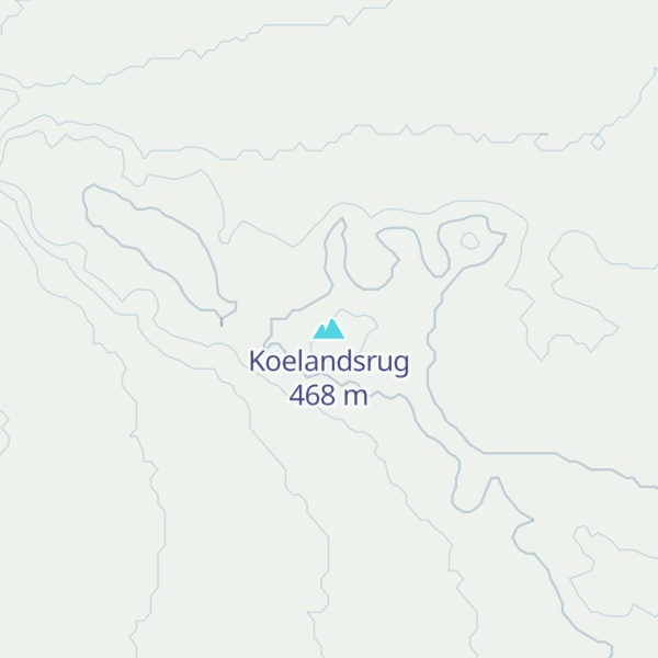 Map of Koelandsrug