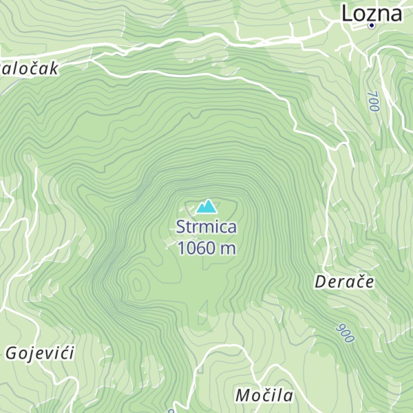 Map of Strmica