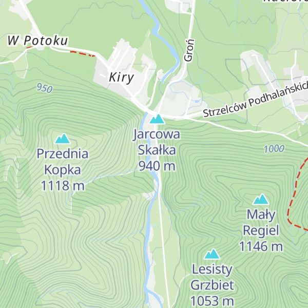 Map of Nowa leśniczówka