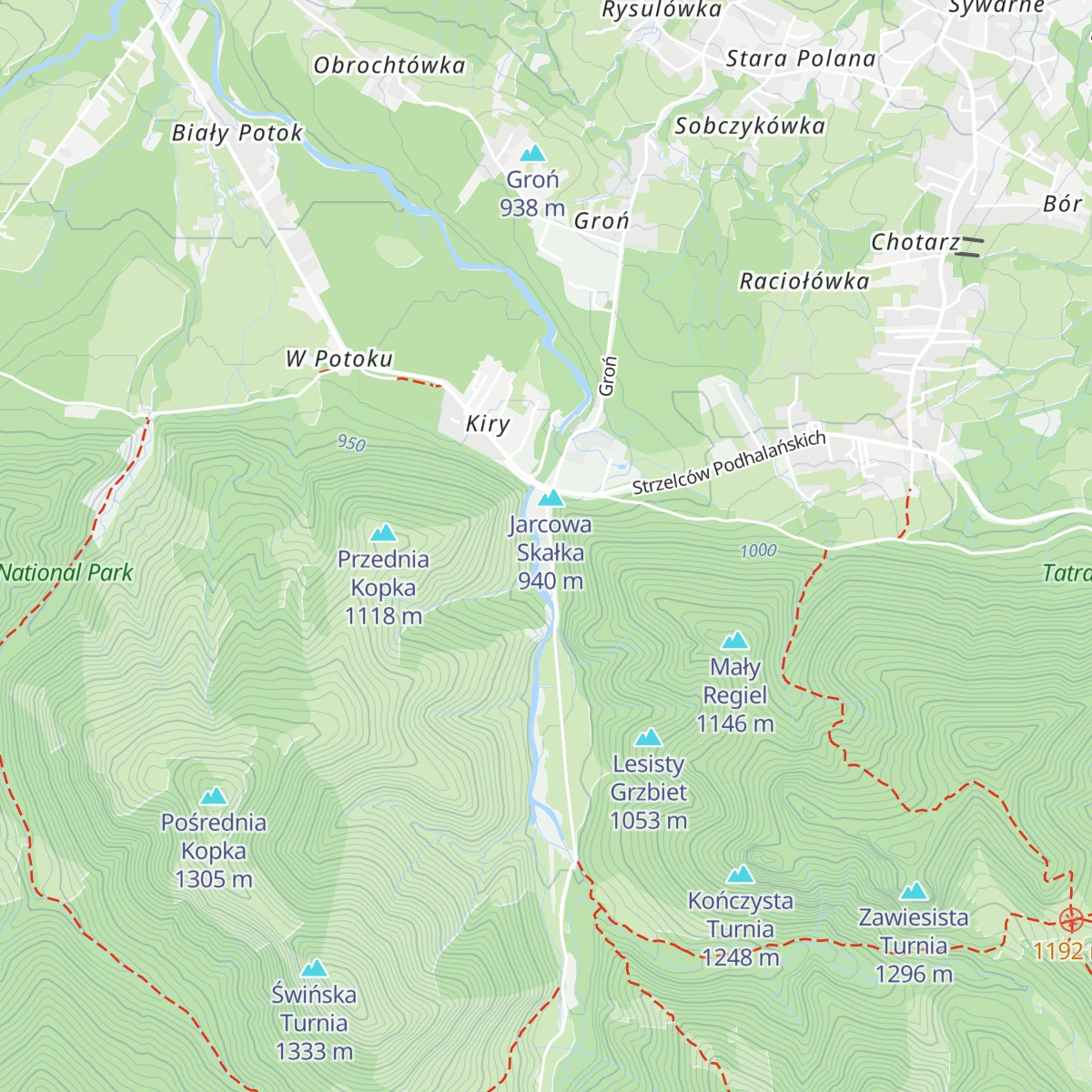 Stara leśniczówka map