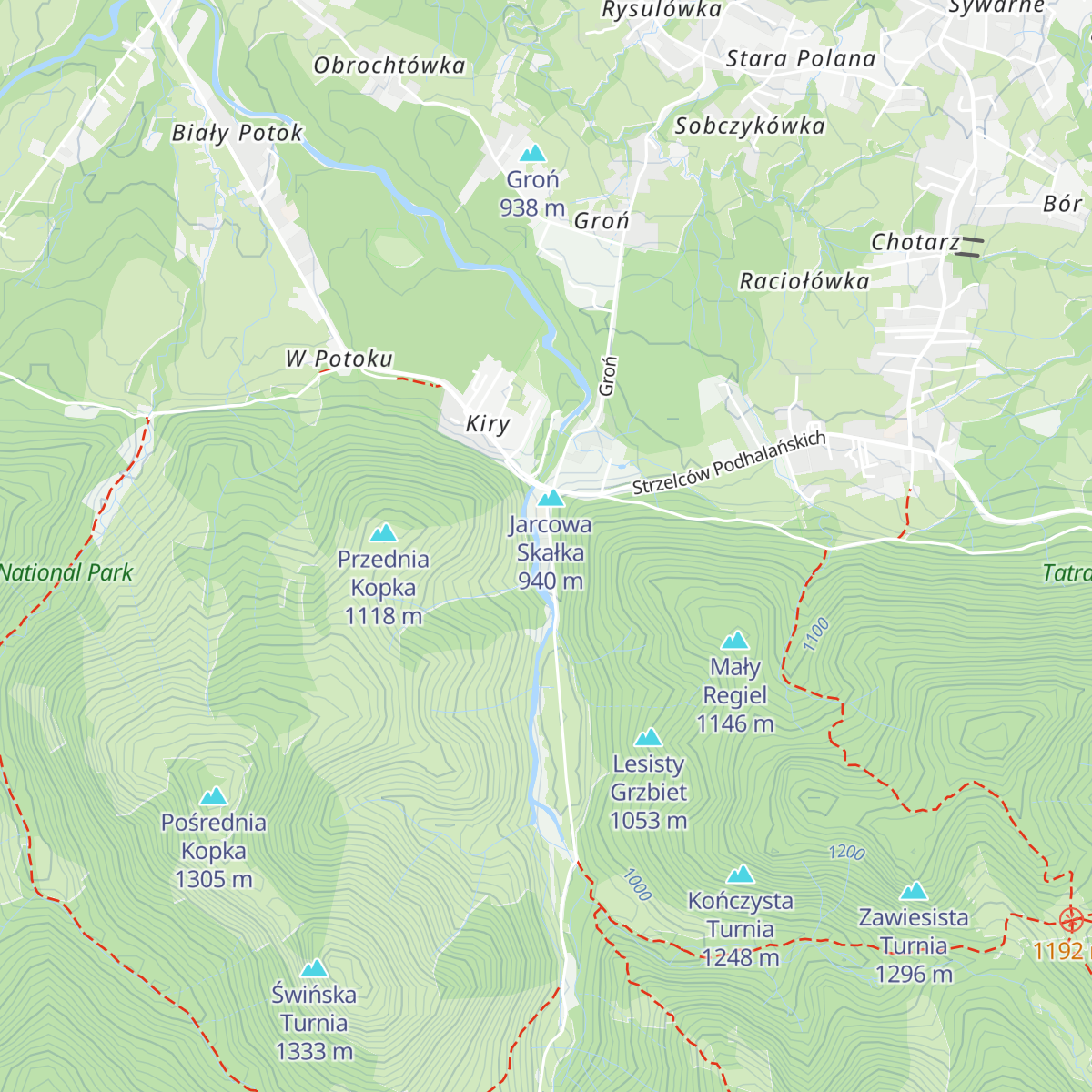 Stara leśniczówka map