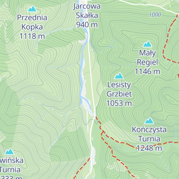 Map of Bacówka