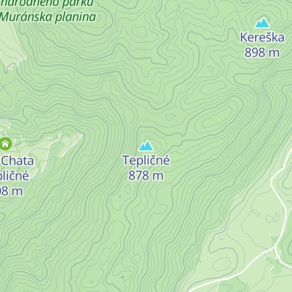 Map of Tepličné