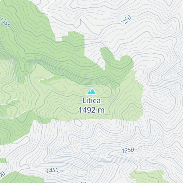 Map of Litica