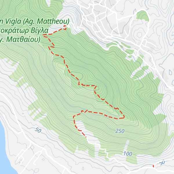 Map of Pantokrátor