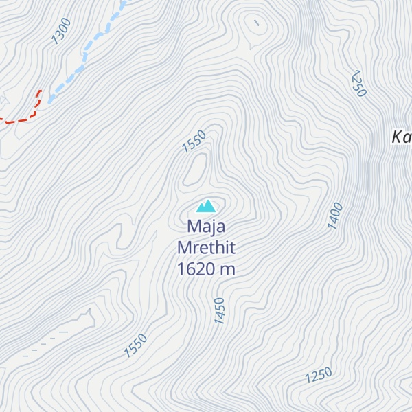 Map of Maja Mrethit