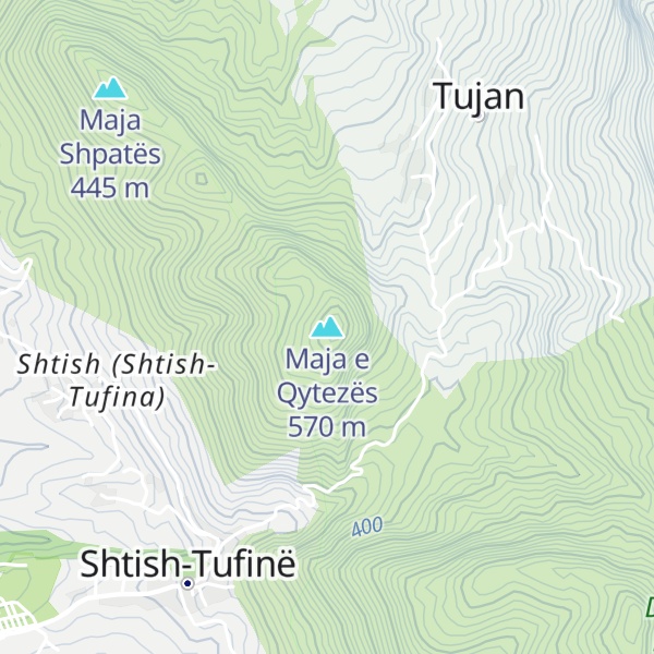 Map of Maja e Qytezës