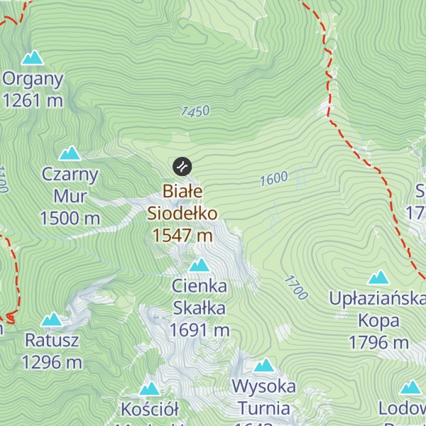 Map of Zdziary Pisaniarskie