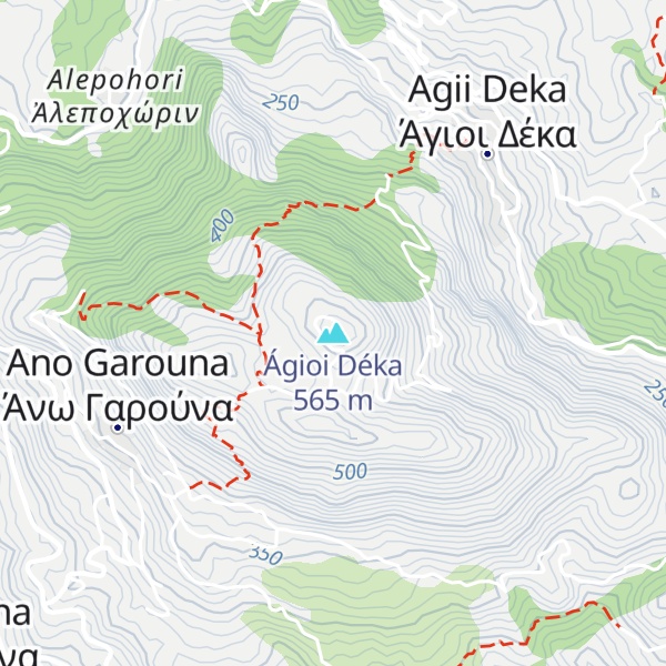 Map of Ágioi Déka