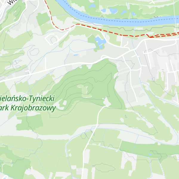 Map of Pychowicka Górka