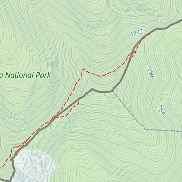 Map of Smreczyński Wierch / Smrečiny