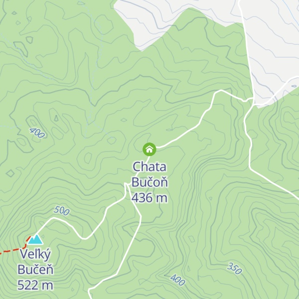 Map of Chata Bučoň