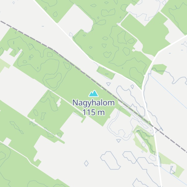 Map of Nagyhalom
