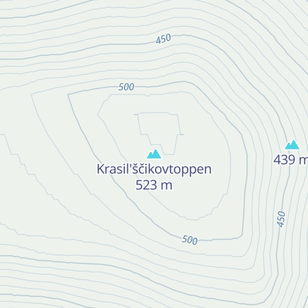 Map of Krasil'ščikovtoppen
