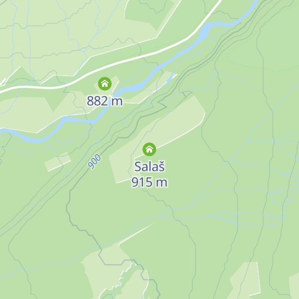 Map of Salaš