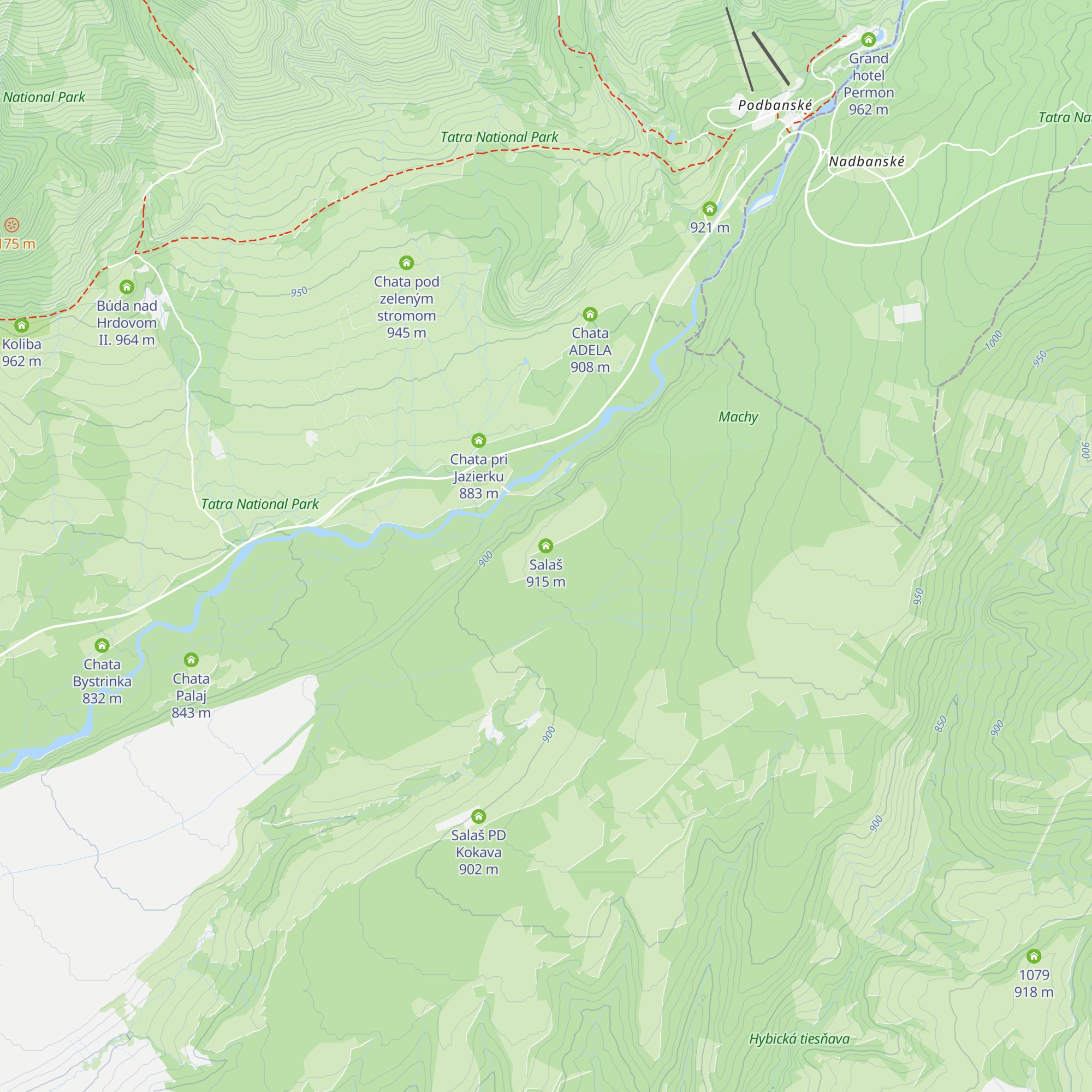 Salaš map