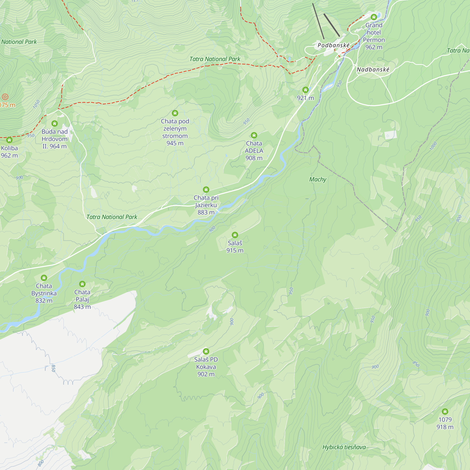 Salaš map