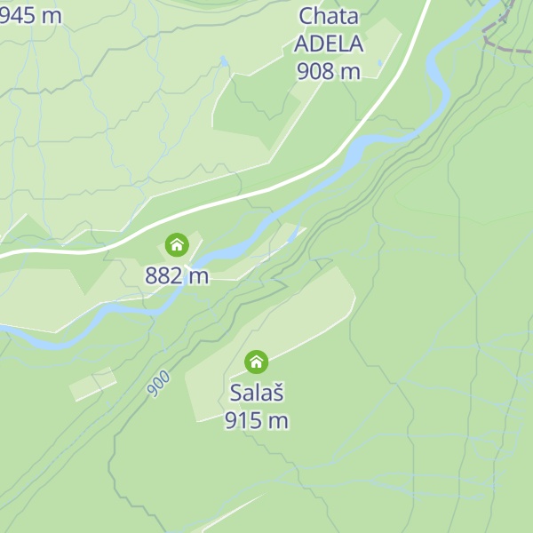 Map of Zrub usilovných Mravcov