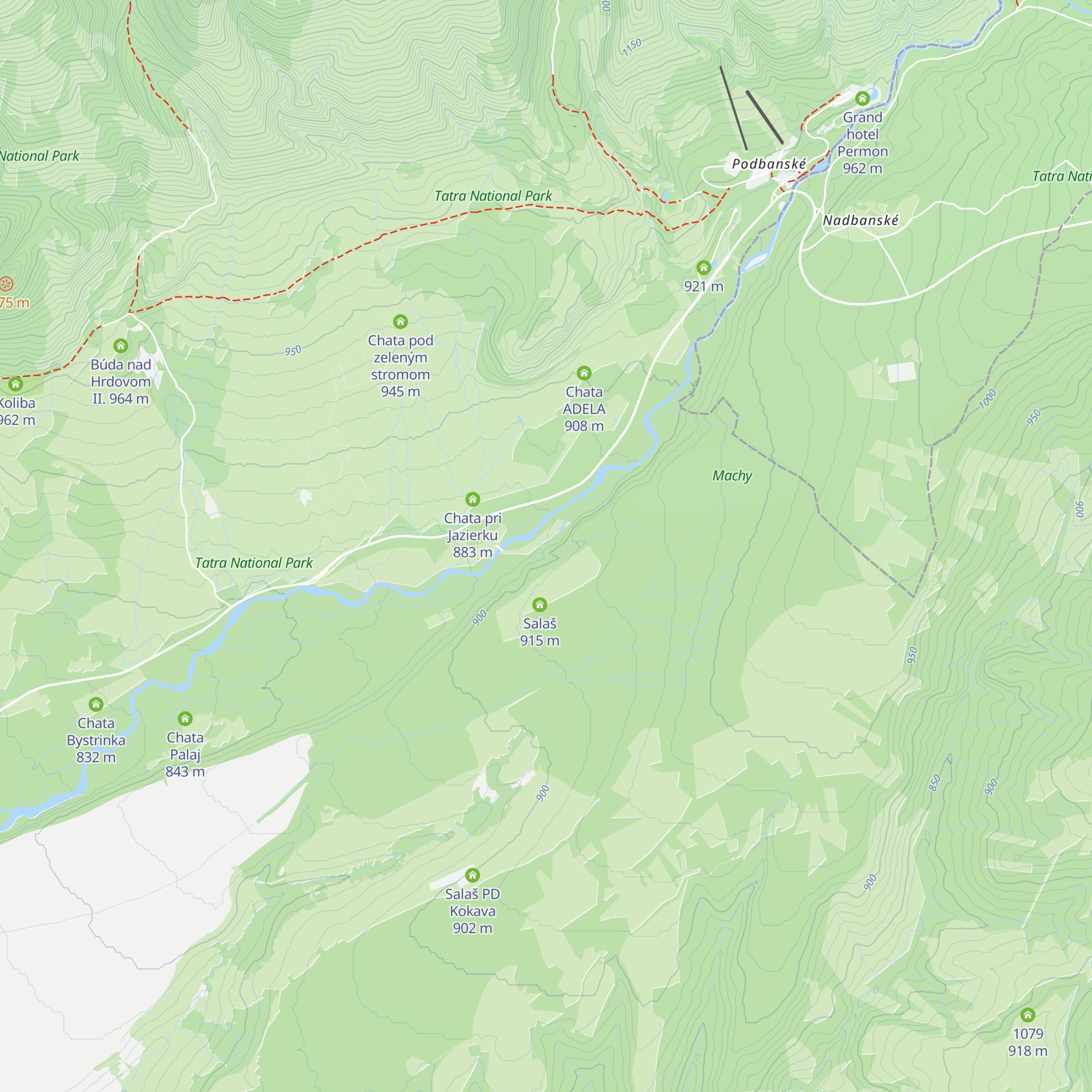 Zrub usilovných Mravcov map