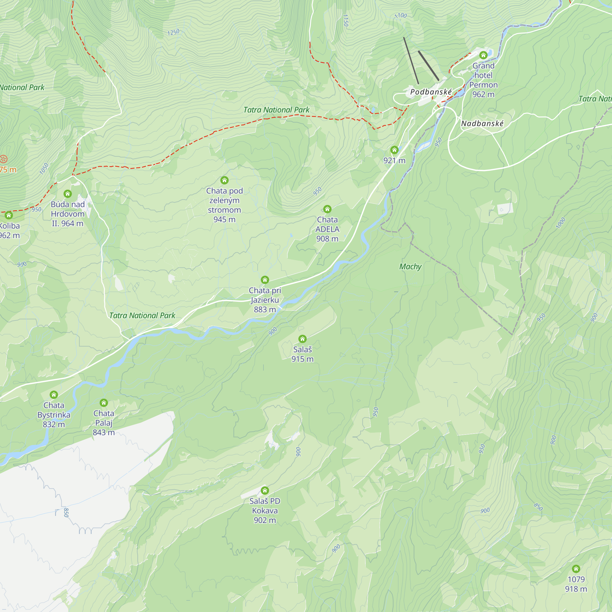 Zrub usilovných Mravcov map