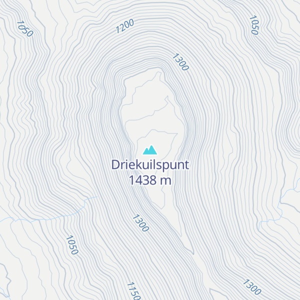Map of Driekuilspunt