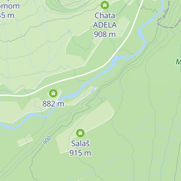 Map of Chata Pod Dlhou - Malá