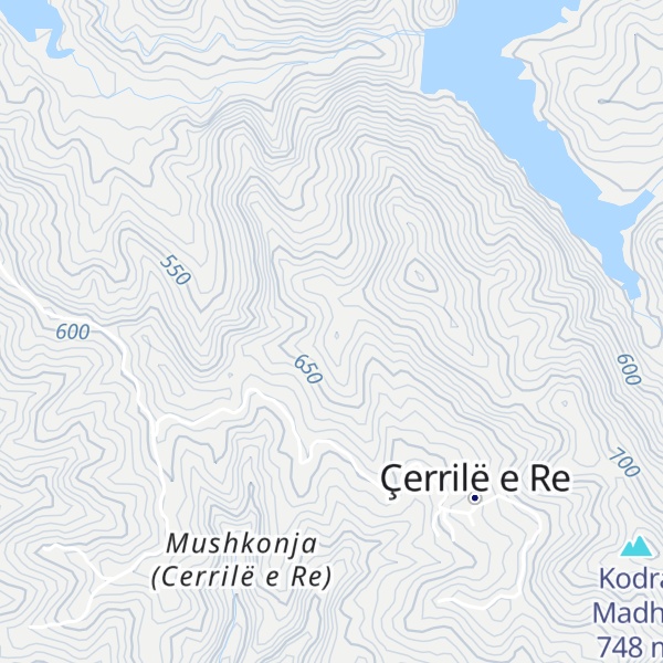 Map of Bregu i Bardhajt