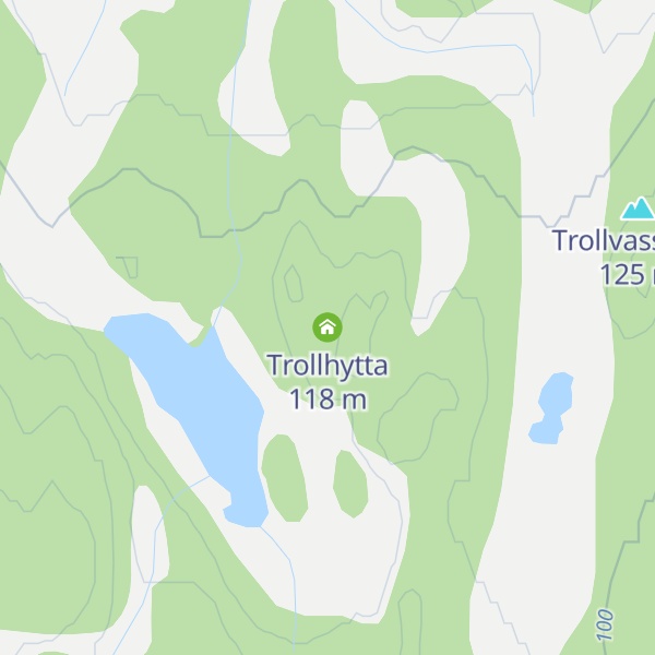 Map of Trollhytta