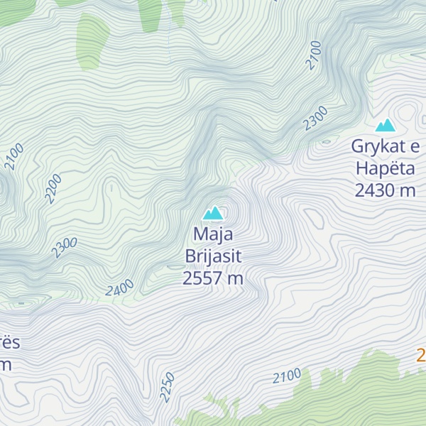 Map of Maja Brijasit