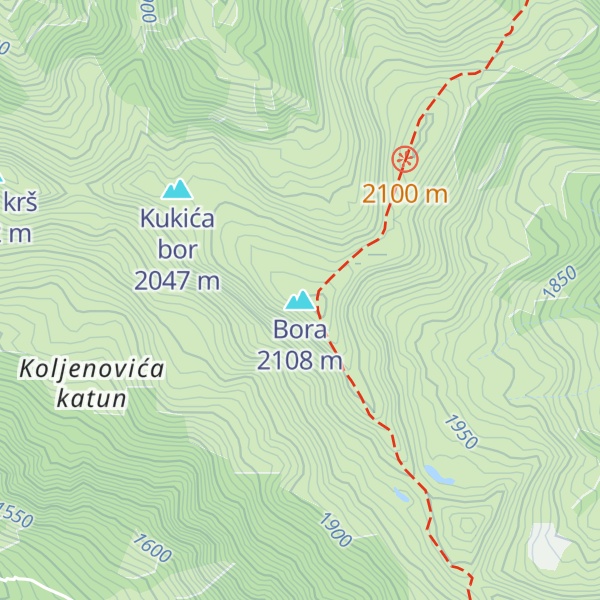 Map of Bora