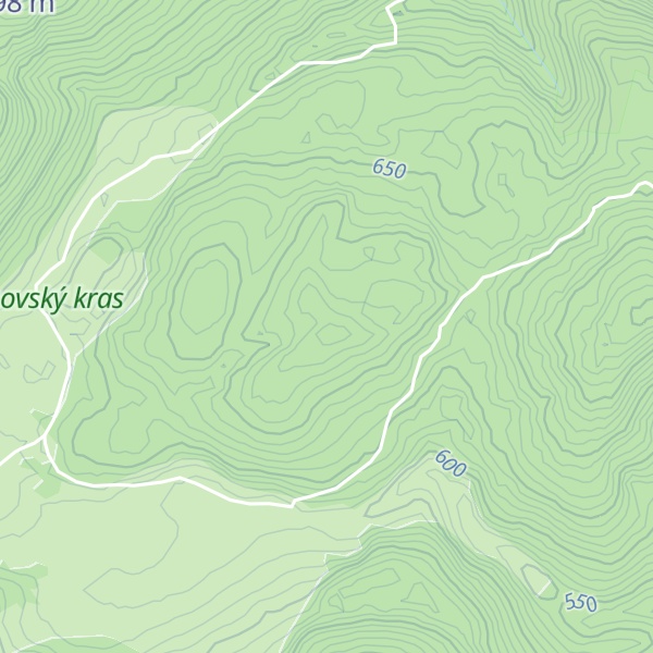 Map of Gaštanová