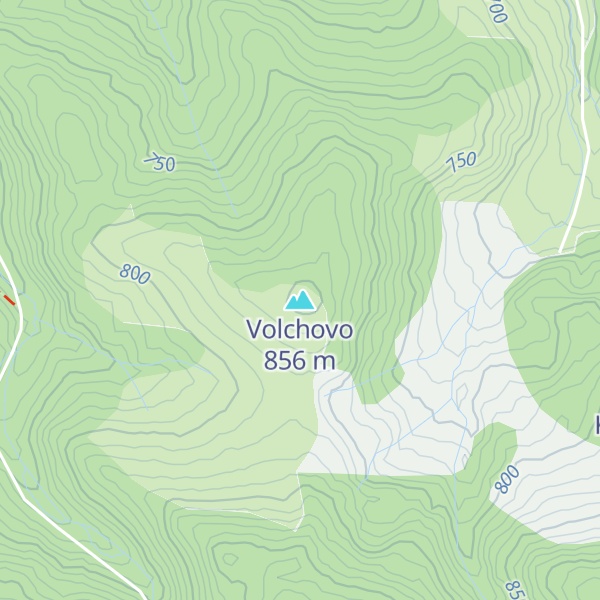 Map of Volchovo