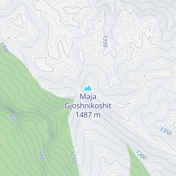 Map of Maja Gjoshnikoshit