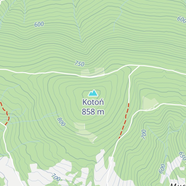 Map of Kotoń