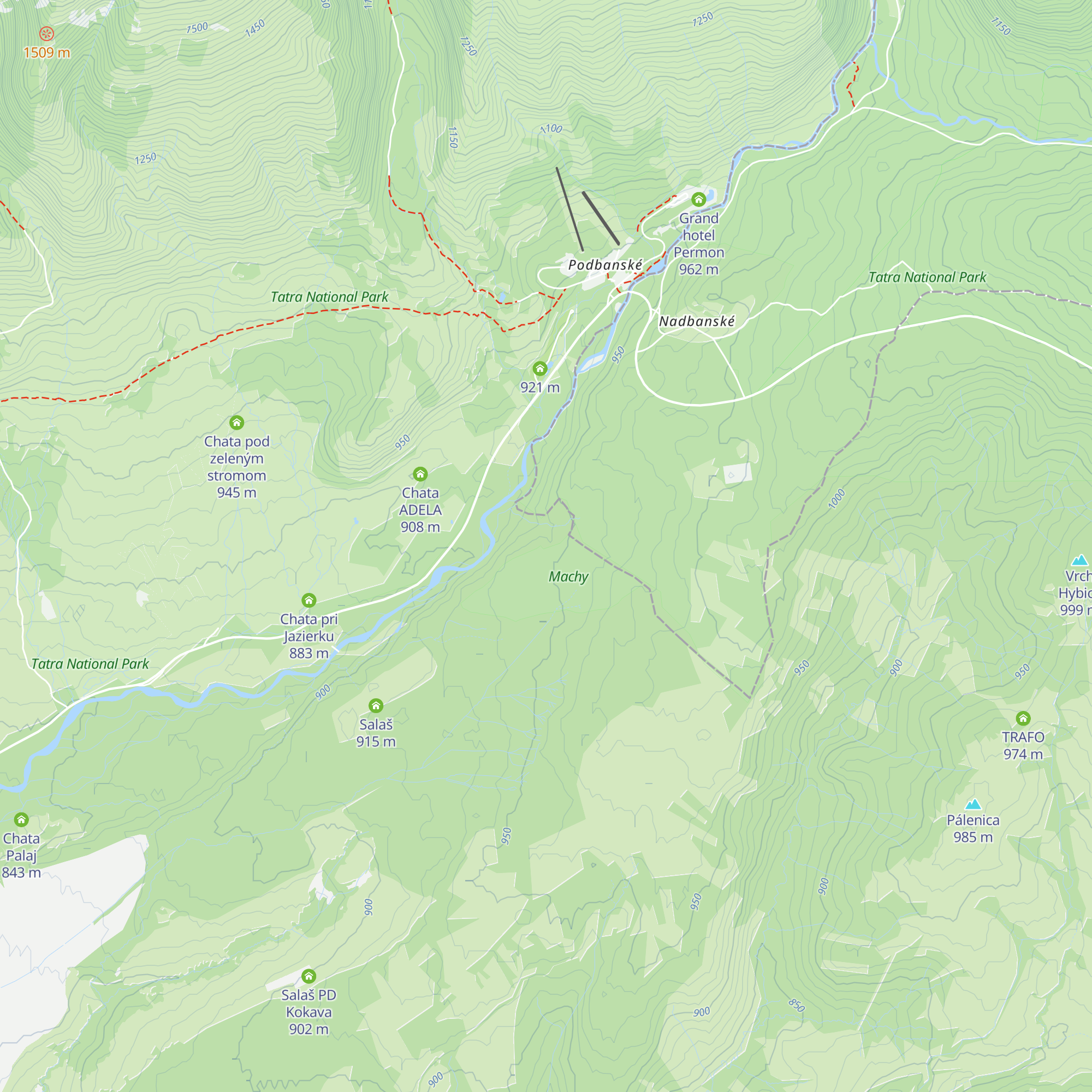 Machy map