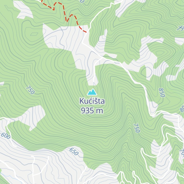 Map of Kućišta