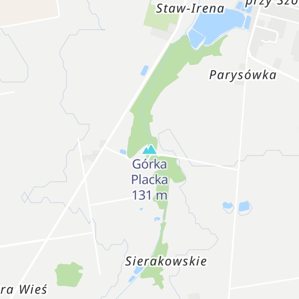 Map of Górka Placka