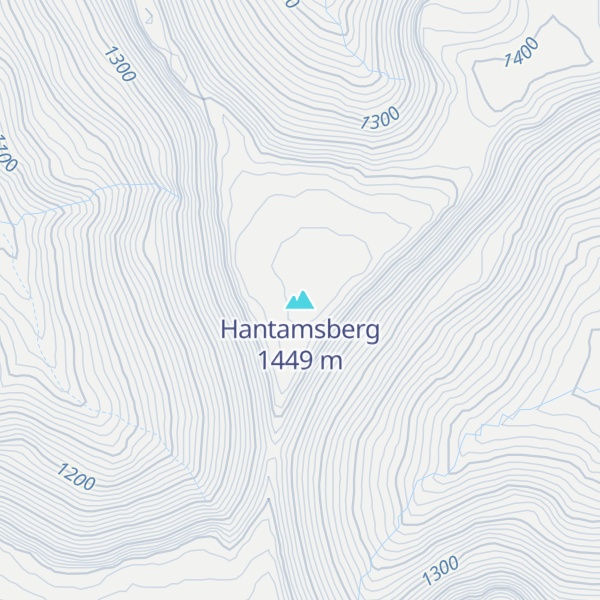 Map of Hantamsberg