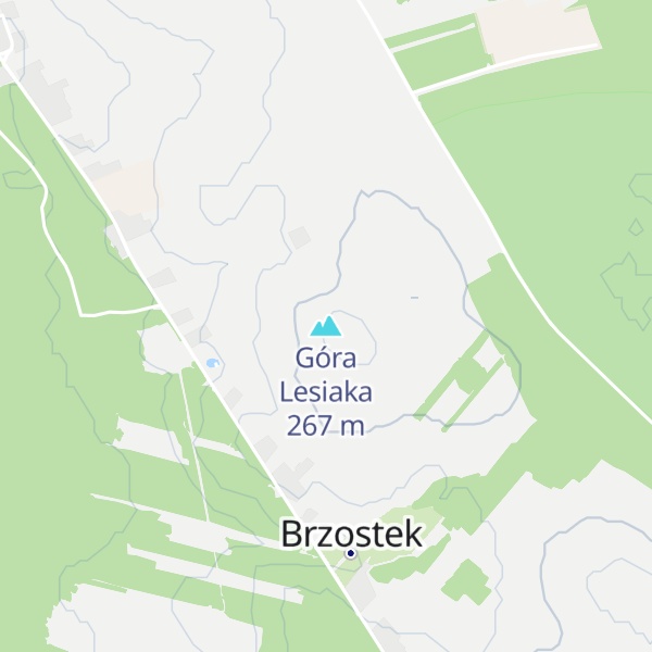 Map of Góra Lesiaka