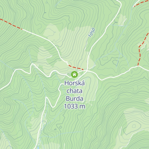 Map of Horská chata Burda