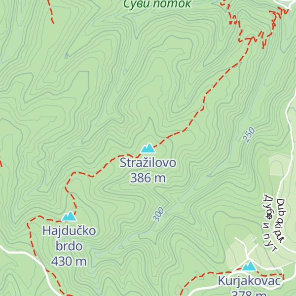 Map of Stražilovo