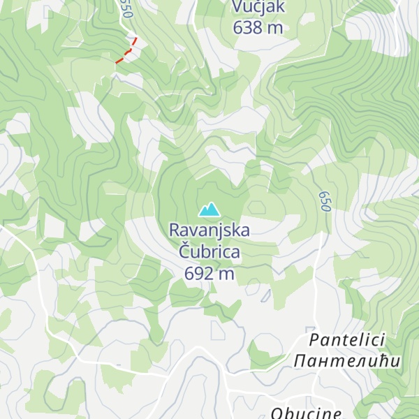 Map of Ravanjska Čubrica