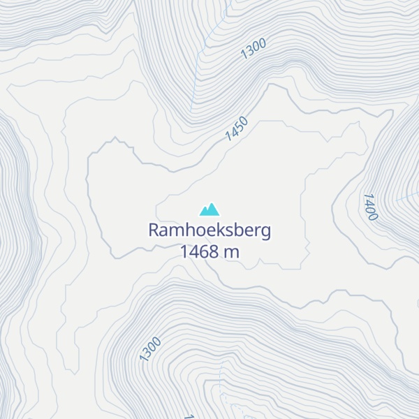 Map of Ramhoeksberg