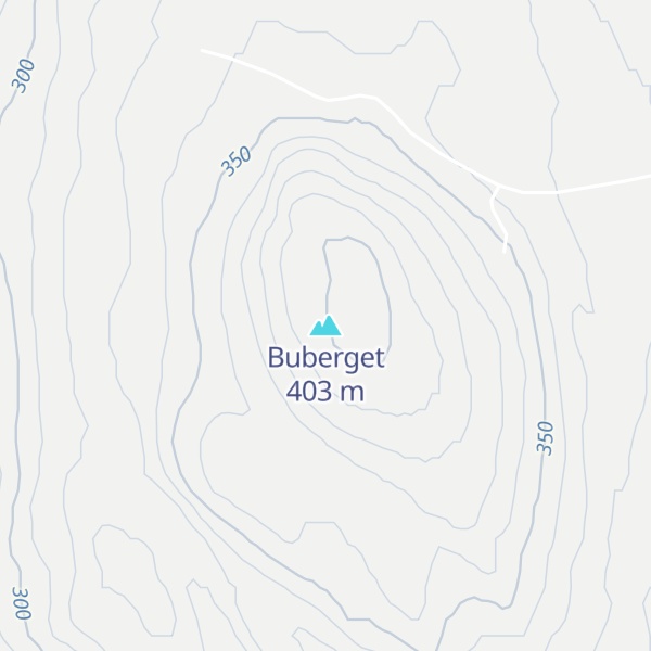 Map of Buberget
