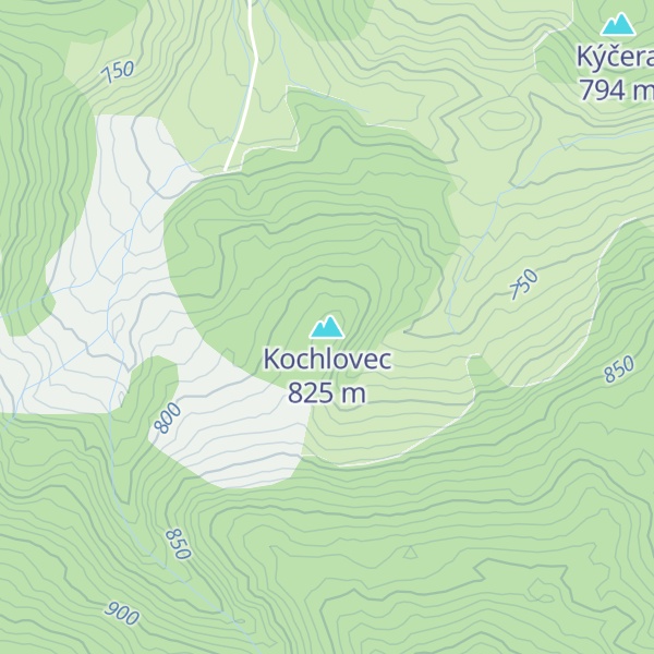 Map of Kochlovec