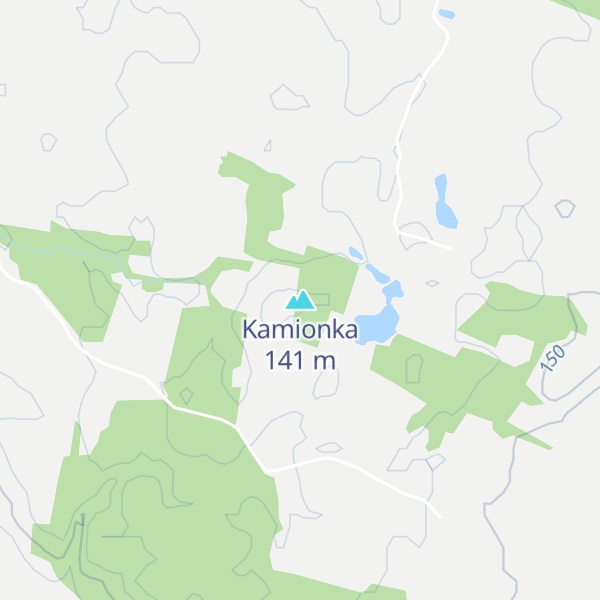 Map of Kamionka